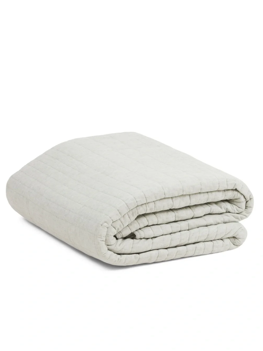 TAHARI‎ HOME linen and cotton blend warm quilt